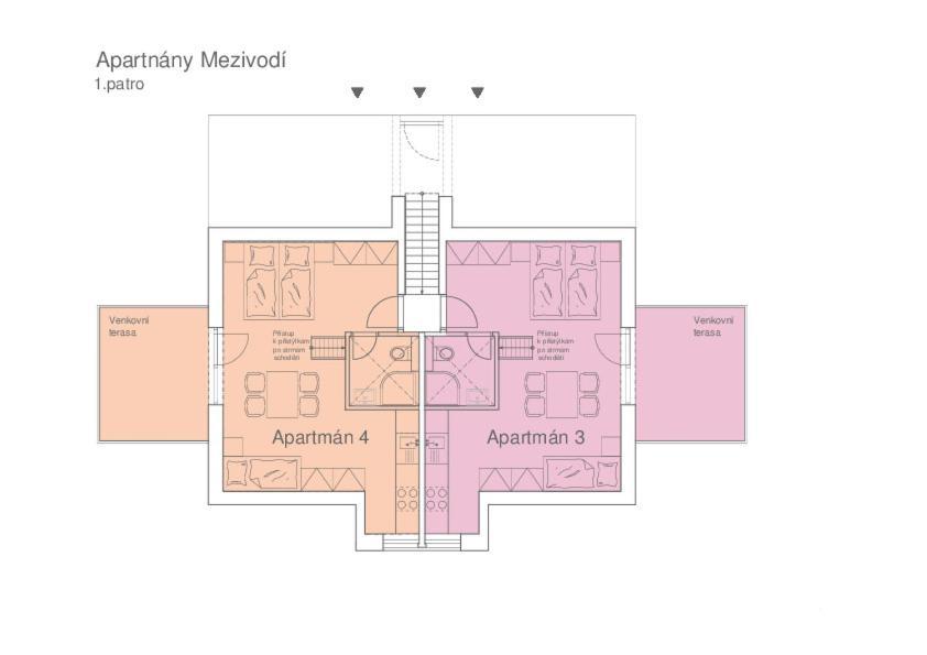 Apartmany Mezivodi Kycera 外观 照片